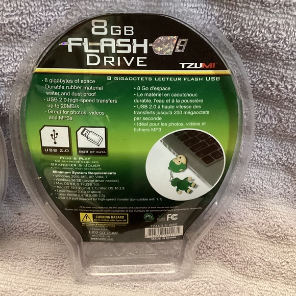 3 NEW TZUMI Flash Drive 8 GB MONKEY MONKIES - Picture 6 of 6